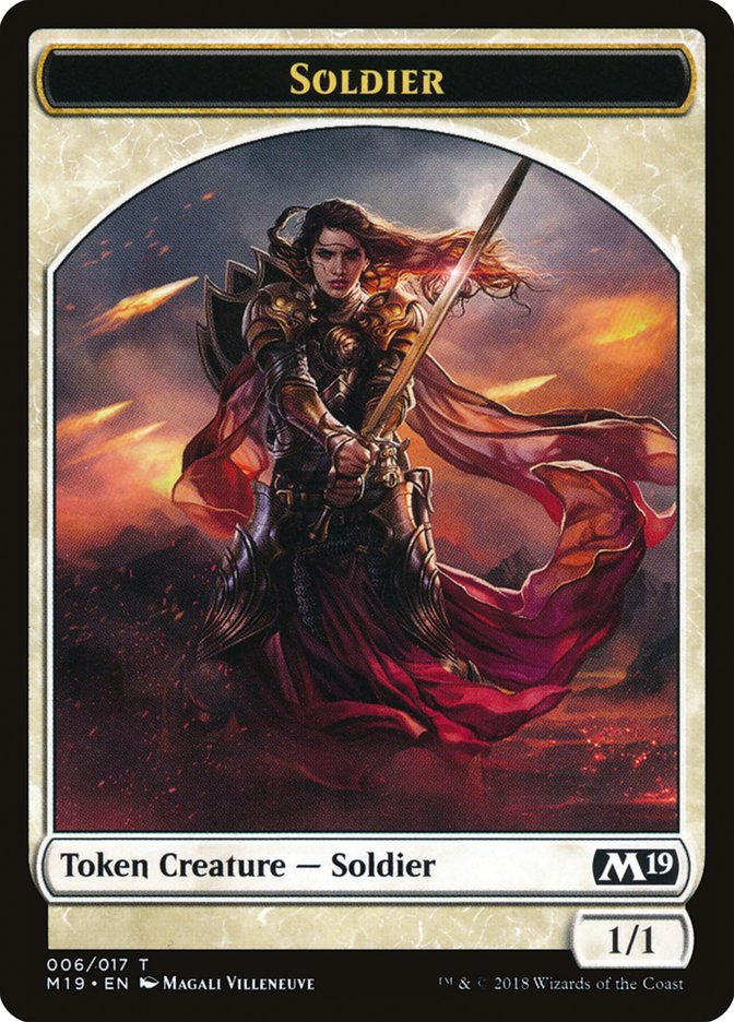 Soldier [Core Set 2019 Tokens] | RetroPlay Games