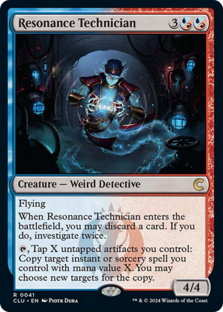 Resonance Technician [Ravnica: Clue Edition] | RetroPlay Games