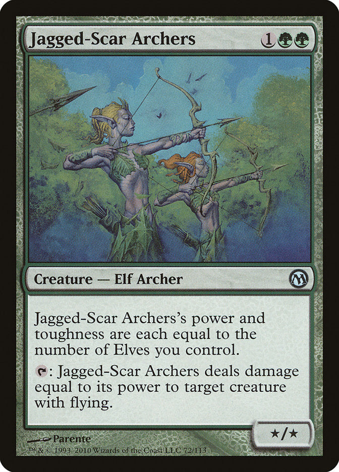 Jagged-Scar Archers [Duels of the Planeswalkers] | RetroPlay Games