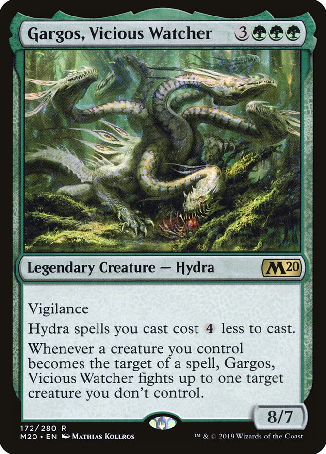 Gargos, Vicious Watcher [Core Set 2020] | RetroPlay Games