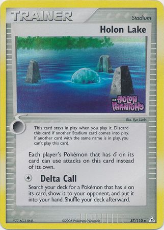 Holon Lake (87/110) (Stamped) [EX: Holon Phantoms] | RetroPlay Games