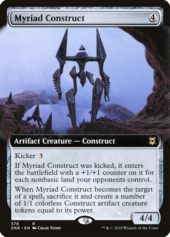 Myriad Construct (Extended Art) [Zendikar Rising] | RetroPlay Games