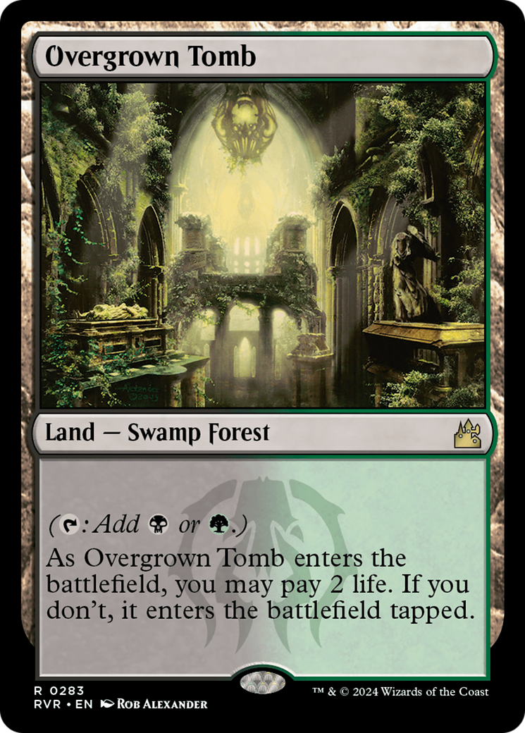 Overgrown Tomb [Ravnica Remastered] | RetroPlay Games