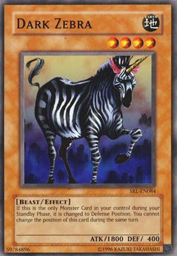 Dark Zebra [SRL-EN084] Common | RetroPlay Games