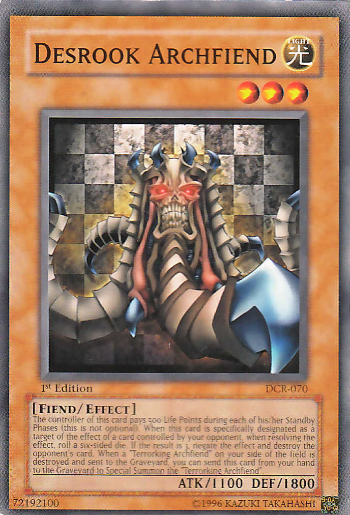Desrook Archfiend [DCR-070] Common | RetroPlay Games