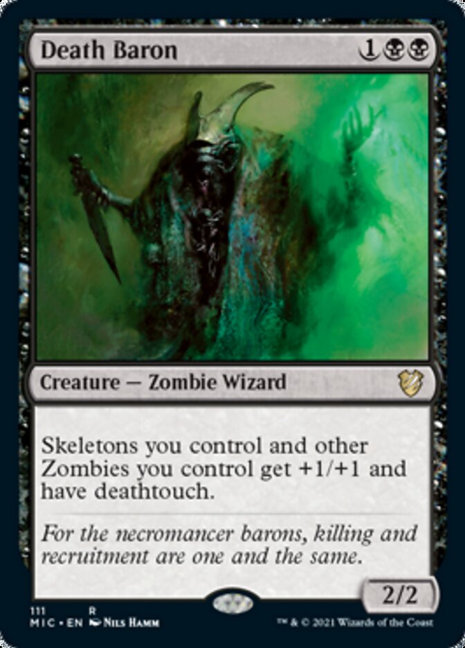Death Baron [Innistrad: Midnight Hunt Commander] | RetroPlay Games