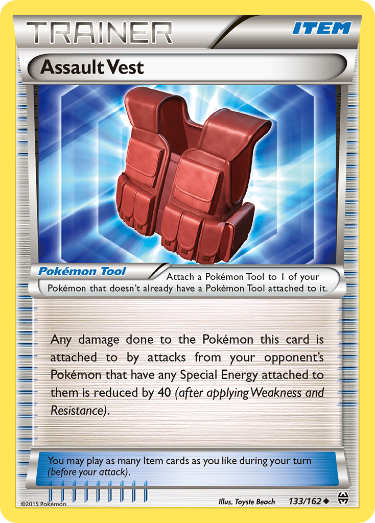 Assault Vest (133/162) [XY: BREAKthrough] | RetroPlay Games