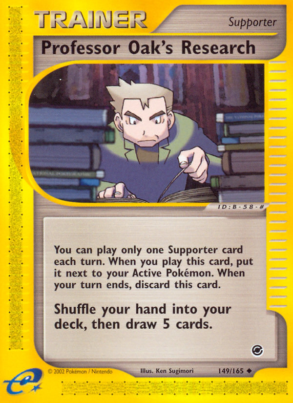 Professor Oak's Research (149/165) [Expedition: Base Set] | RetroPlay Games