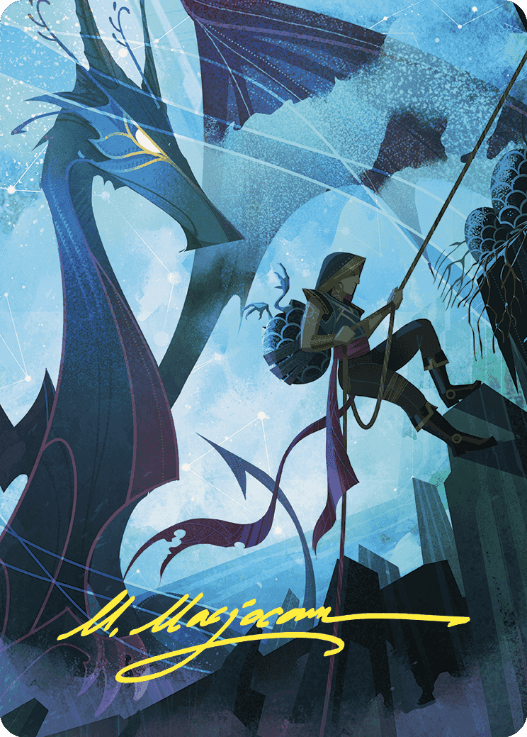 Hatching Plans Art Card (Gold-Stamped Signature) [Wilds of Eldraine Art Series] | RetroPlay Games