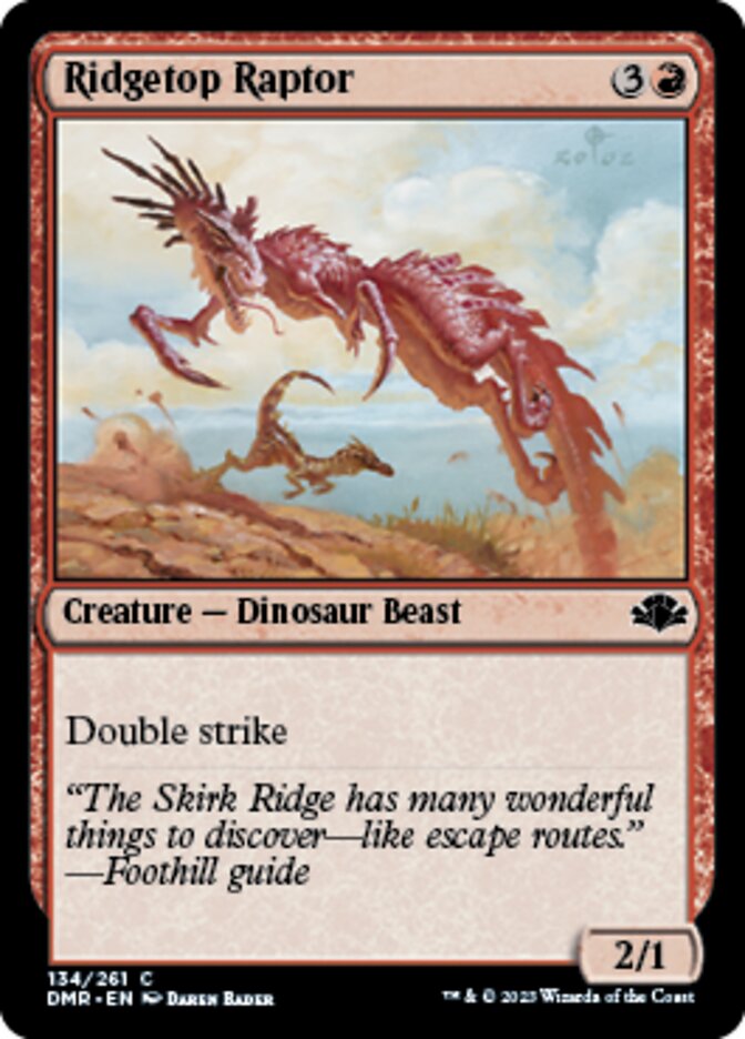 Ridgetop Raptor [Dominaria Remastered] | RetroPlay Games