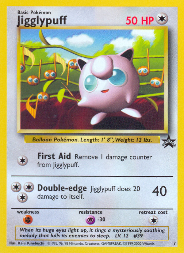 Jigglypuff (7) [Wizards of the Coast: Black Star Promos] | RetroPlay Games