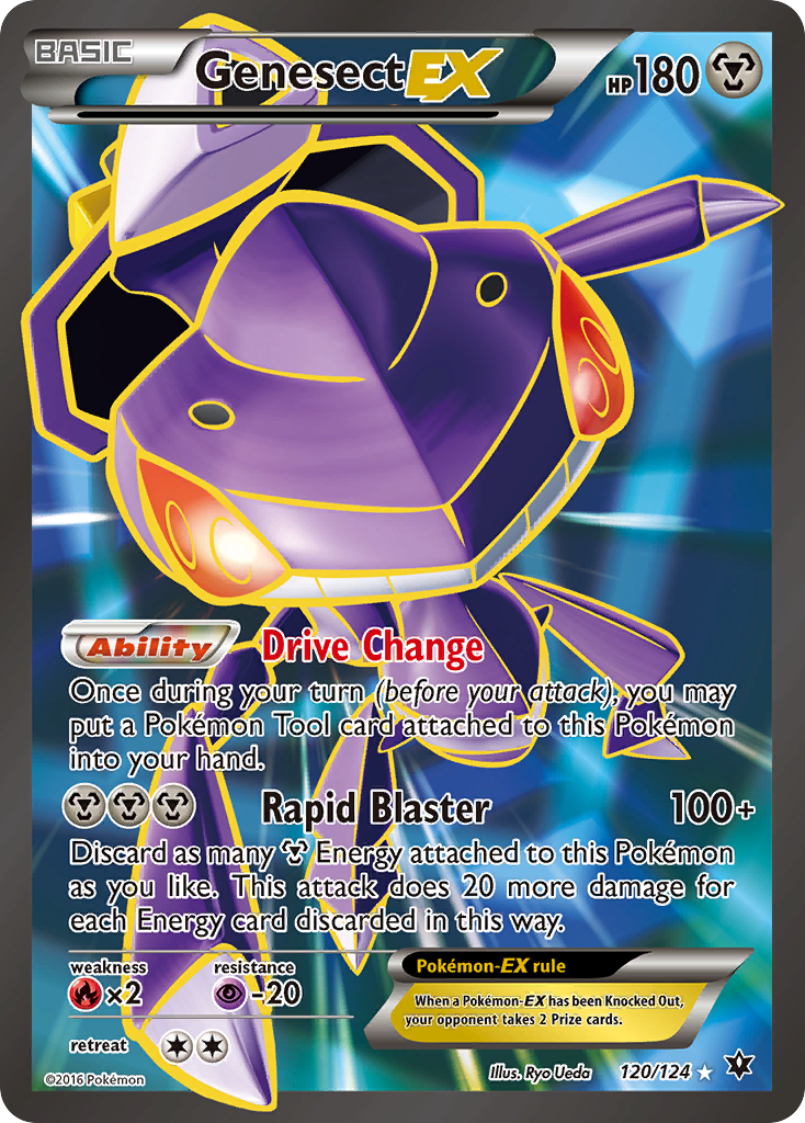 Genesect EX (120/124) [XY: Fates Collide] | RetroPlay Games