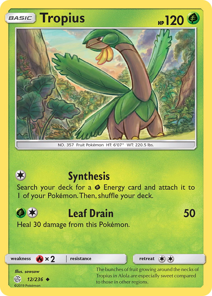 Tropius (12/236) [Sun & Moon: Cosmic Eclipse] | RetroPlay Games