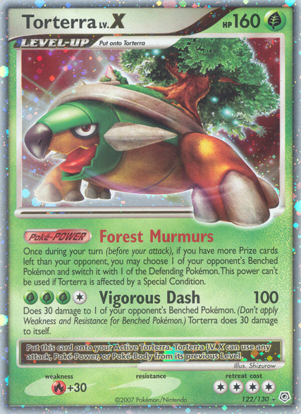 Torterra LV.X (122/130) [Diamond & Pearl: Base Set] | RetroPlay Games