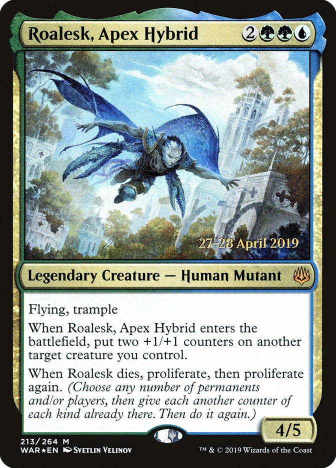 Roalesk, Apex Hybrid  [War of the Spark Prerelease Promos] | RetroPlay Games