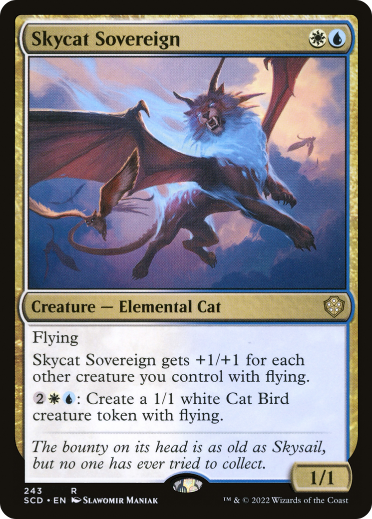 Skycat Sovereign [Starter Commander Decks] | RetroPlay Games