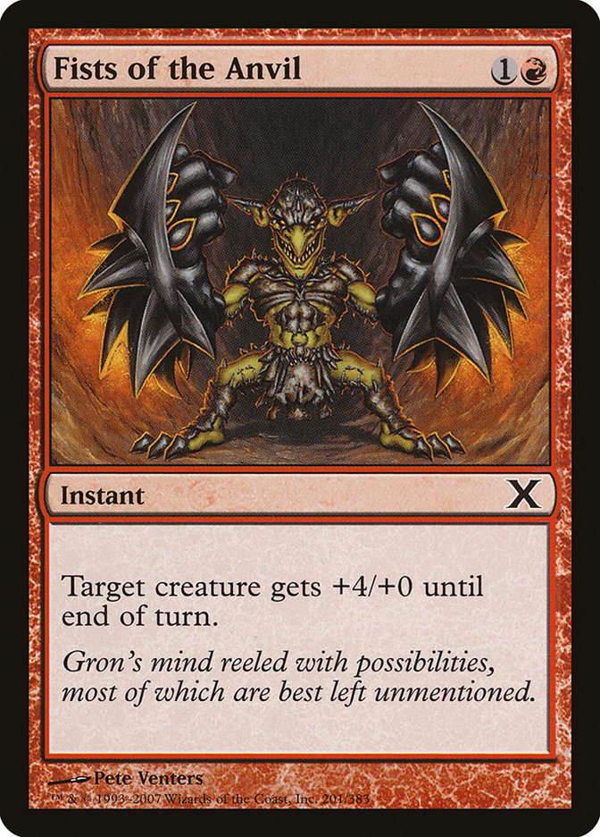 Fists of the Anvil [Tenth Edition] | RetroPlay Games