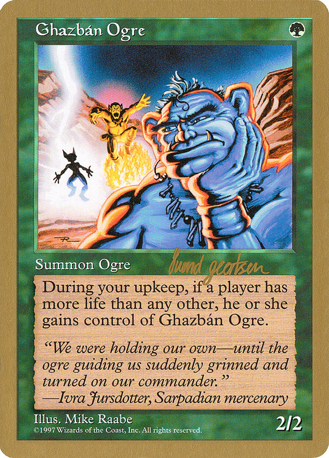 Ghazbán Ogre (Svend Geertsen) [World Championship Decks 1997] | RetroPlay Games