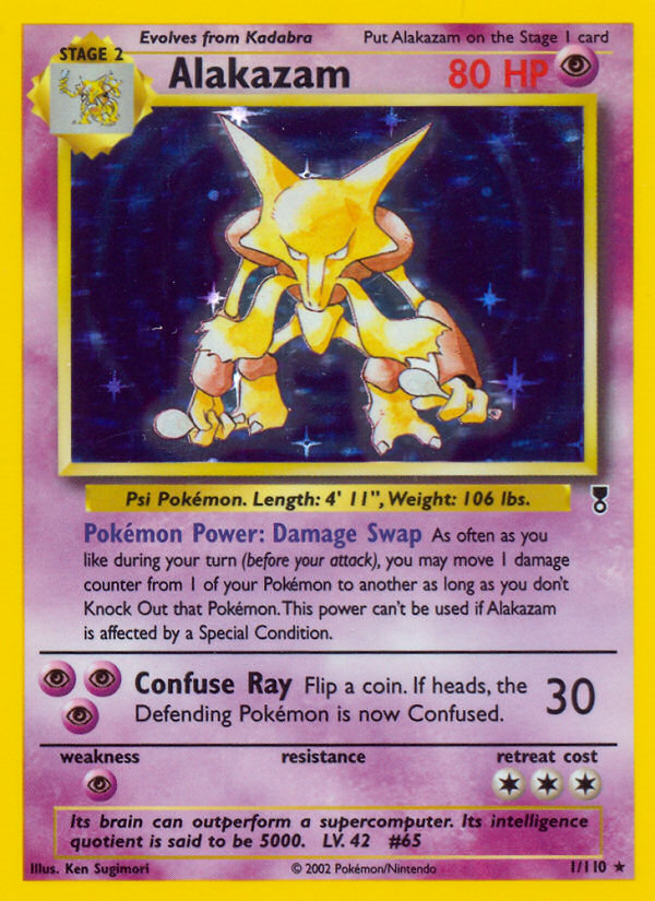 Alakazam (1/110) [Legendary Collection] | RetroPlay Games