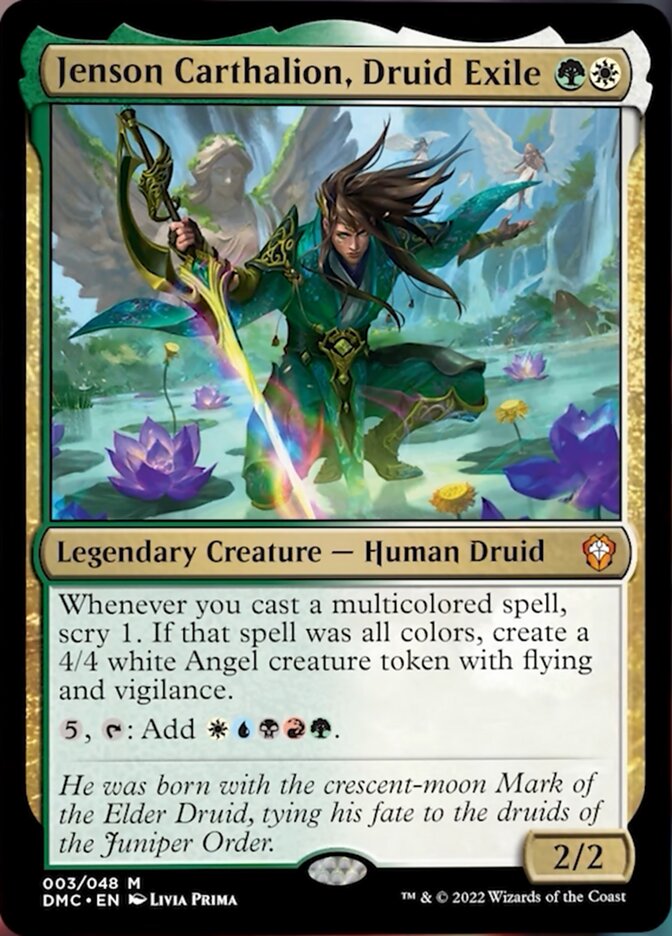 Jenson Carthalion, Druid Exile [Dominaria United Commander] | RetroPlay Games