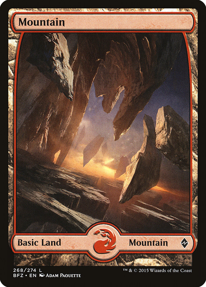 Mountain (268) [Battle for Zendikar] | RetroPlay Games