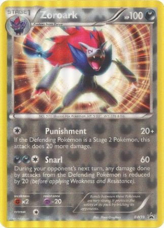 Zoroark (BW19) (Jumbo Card) [Black & White: Black Star Promos] | RetroPlay Games