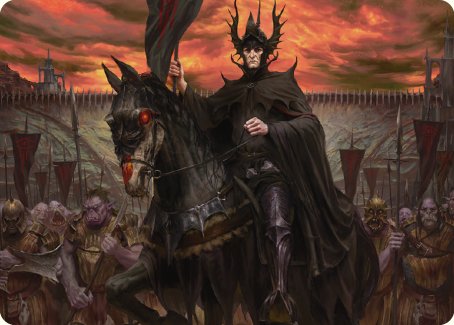 The Mouth of Sauron Art Card [The Lord of the Rings: Tales of Middle-earth Art Series] | RetroPlay Games