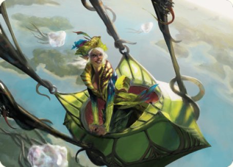 Nael, Avizoa Aeronaut Art Card [Dominaria United Art Series] | RetroPlay Games