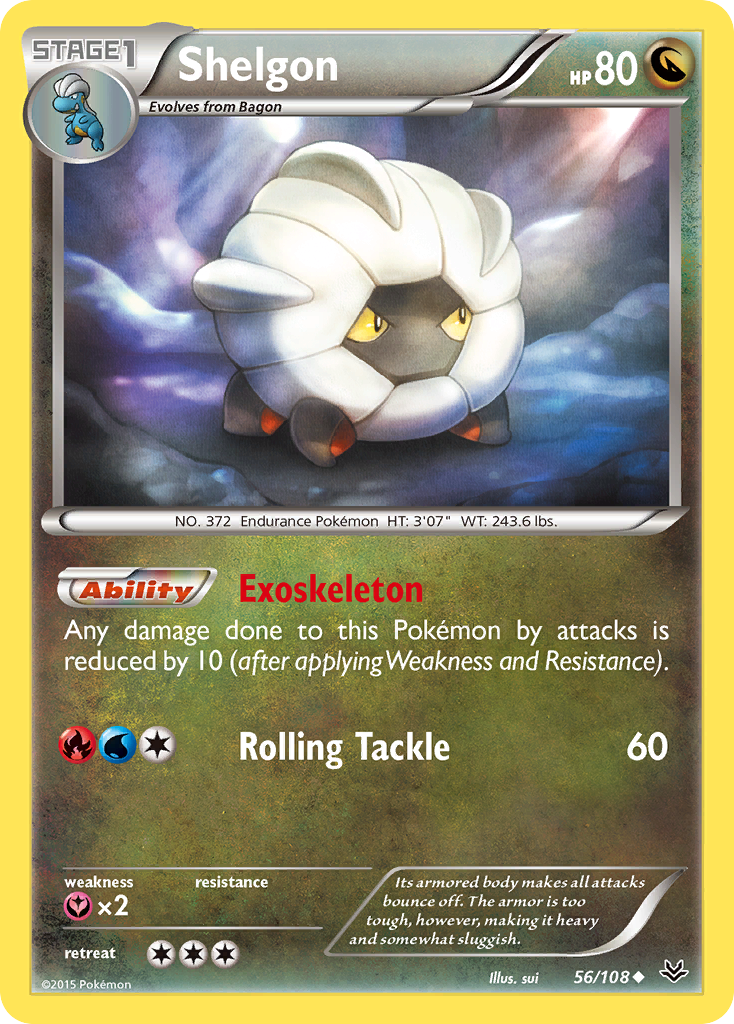 Shelgon (56/108) [XY: Roaring Skies] | RetroPlay Games