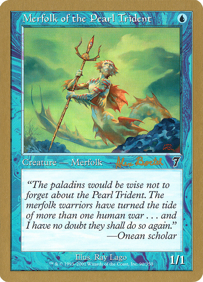 Merfolk of the Pearl Trident (Alex Borteh) [World Championship Decks 2001] | RetroPlay Games