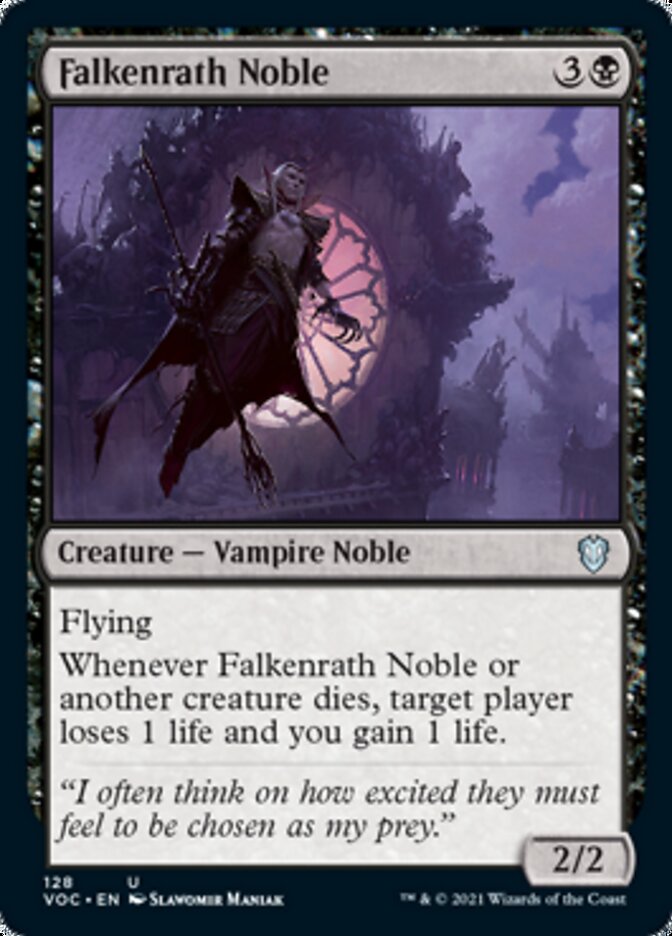 Falkenrath Noble [Innistrad: Crimson Vow Commander] | RetroPlay Games