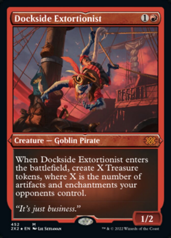 Dockside Extortionist (Foil Etched) [Double Masters 2022] | RetroPlay Games