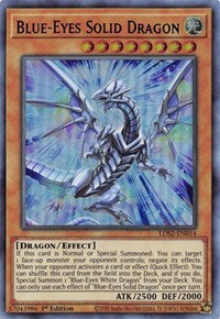 Blue-Eyes Solid Dragon (Purple) [LDS2-EN014] Ultra Rare | RetroPlay Games