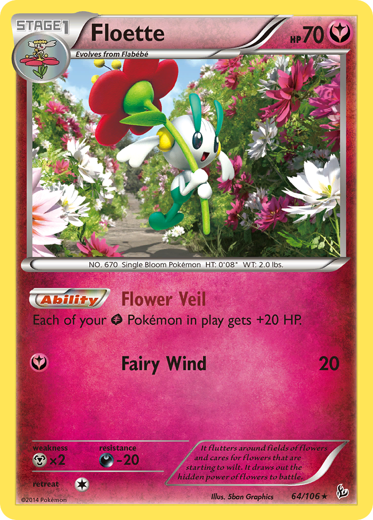 Floette (64/106) [XY: Flashfire] | RetroPlay Games