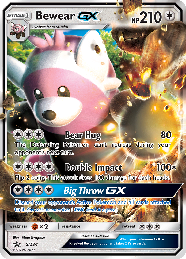 Bewear GX (SM34) [Sun & Moon: Black Star Promos] | RetroPlay Games