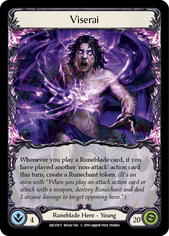 Viserai // Viserai, Rune Blood [ARC076-T // ARC075-T] (Arcane Rising)  1st Edition Normal | RetroPlay Games