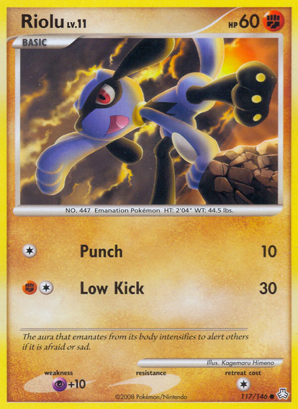 Riolu (117/146) [Diamond & Pearl: Legends Awakened] | RetroPlay Games