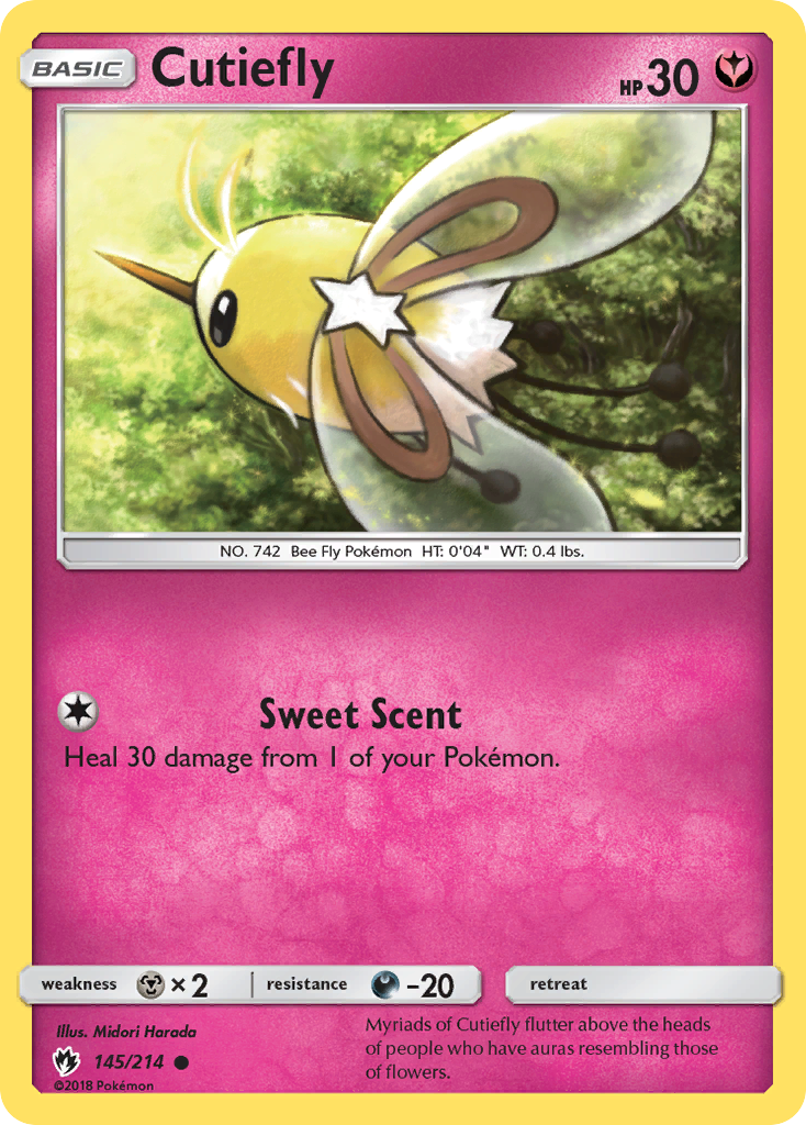 Cutiefly (145/214) [Sun & Moon: Lost Thunder] | RetroPlay Games