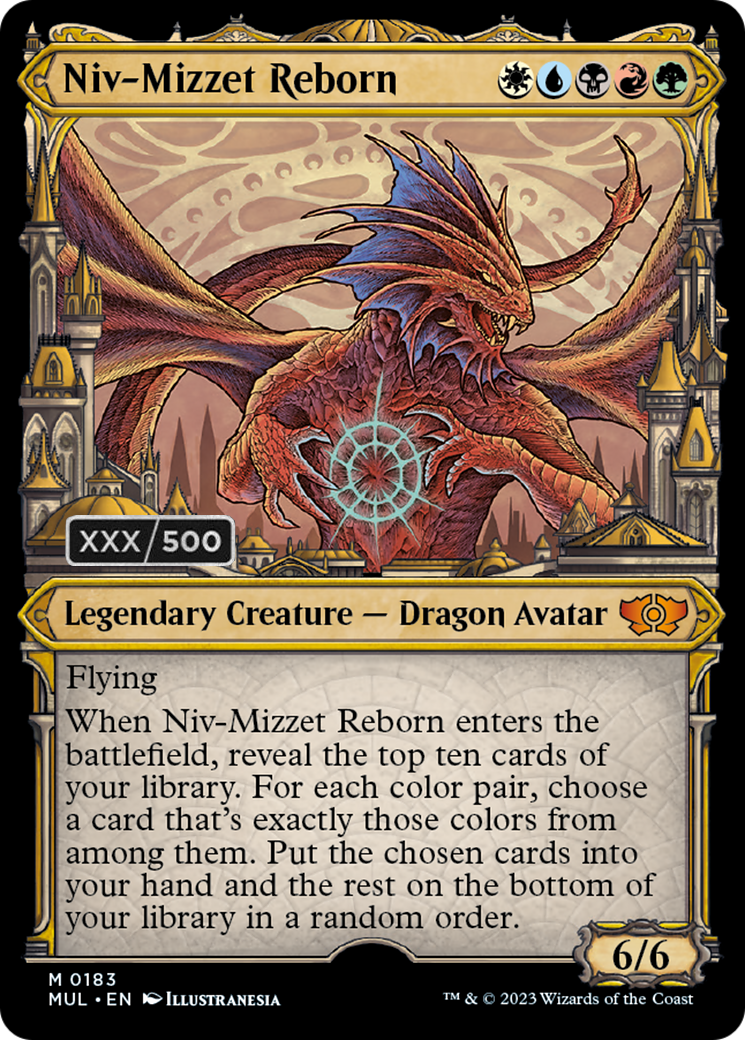 Niv-Mizzet Reborn (Serialized) [Multiverse Legends] | RetroPlay Games