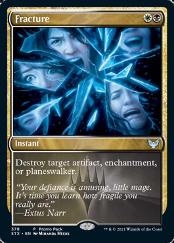 Fracture (Promo Pack) [Strixhaven: School of Mages] | RetroPlay Games