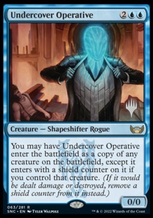 Undercover Operative (Promo Pack) [Streets of New Capenna Promos] | RetroPlay Games