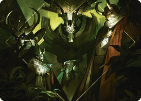 Meeting of the Five Art Card [Streets of New Capenna Art Series] | RetroPlay Games