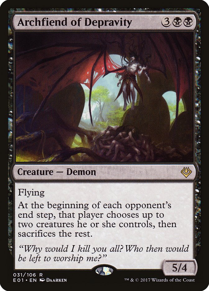 Archfiend of Depravity [Archenemy: Nicol Bolas] | RetroPlay Games