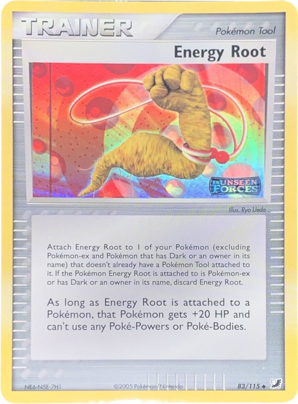 Energy Root (83/115) (Stamped) [EX: Unseen Forces] | RetroPlay Games
