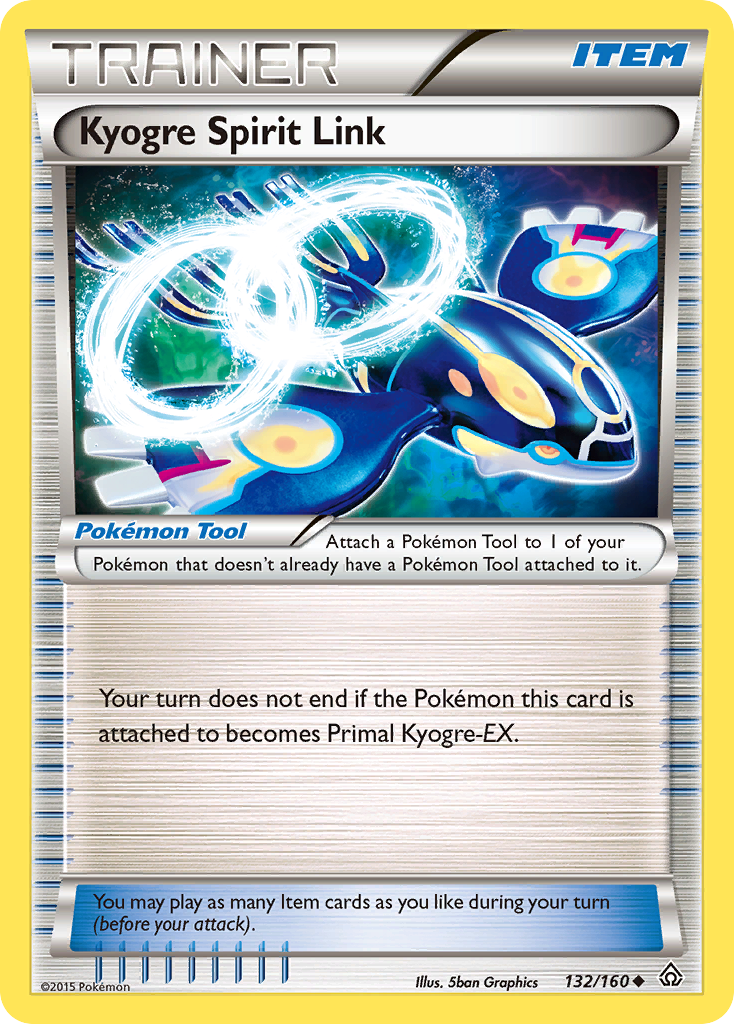 Kyogre Spirit Link (132/160) [XY: Primal Clash] | RetroPlay Games