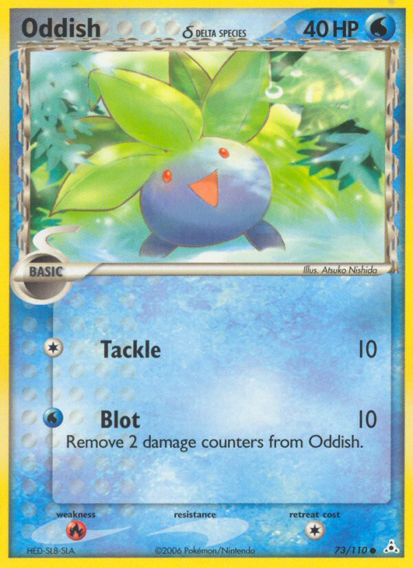 Oddish (73/110) (Delta Species) [EX: Holon Phantoms] | RetroPlay Games