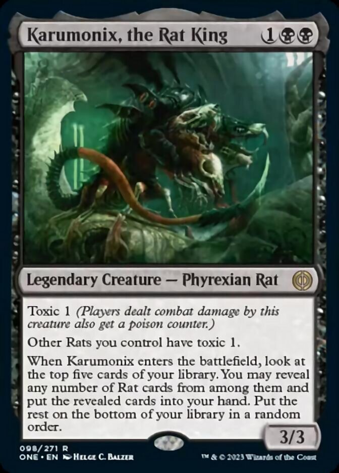 Karumonix, the Rat King [Phyrexia: All Will Be One] | RetroPlay Games