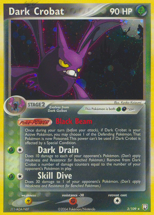 Dark Crobat (3/109) [EX: Team Rocket Returns] | RetroPlay Games