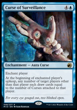 Curse of Surveillance (Promo Pack) [Innistrad: Midnight Hunt Promos] | RetroPlay Games