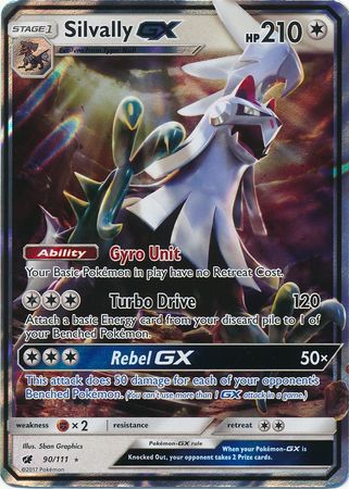 Silvally GX (90/111) (Jumbo Card) [Sun & Moon: Crimson Invasion] | RetroPlay Games